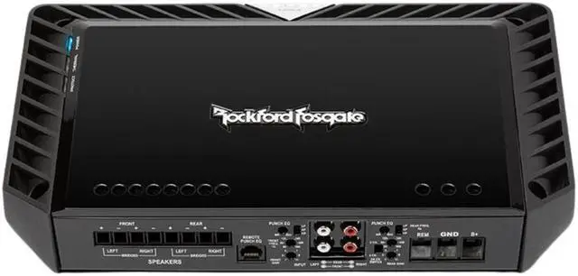 Alt view image 5 of 9 - Rockford Fosgate Power T400-4 400-Watt Multi-Channel Amplifier