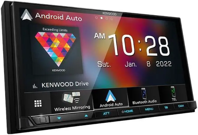 Alt view image 5 of 5 - Kenwood DMX9708S 6.95" Digital Multimedia Receiver & License Plate Backup Camera