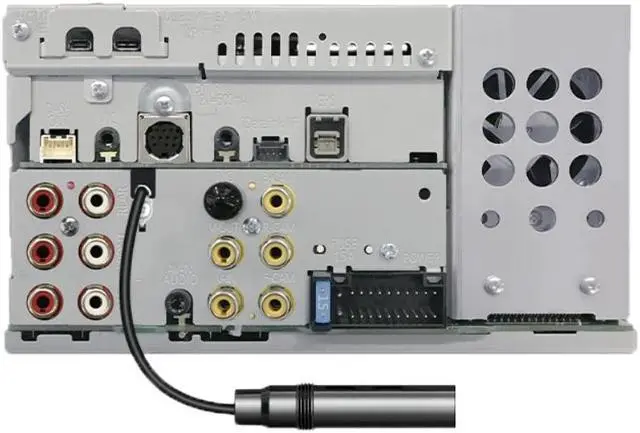 Alt view image 3 of 5 - Kenwood DMX958XR 6.8" Multimedia Receiver w/ HD Rear View License Plate Camera