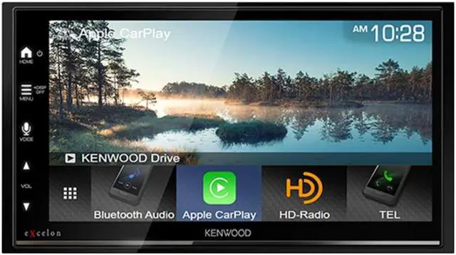 Alt view image 5 of 5 - Kenwood DMX809S 6.8" Digital Multimedia Receive with Universal Rear View Camera