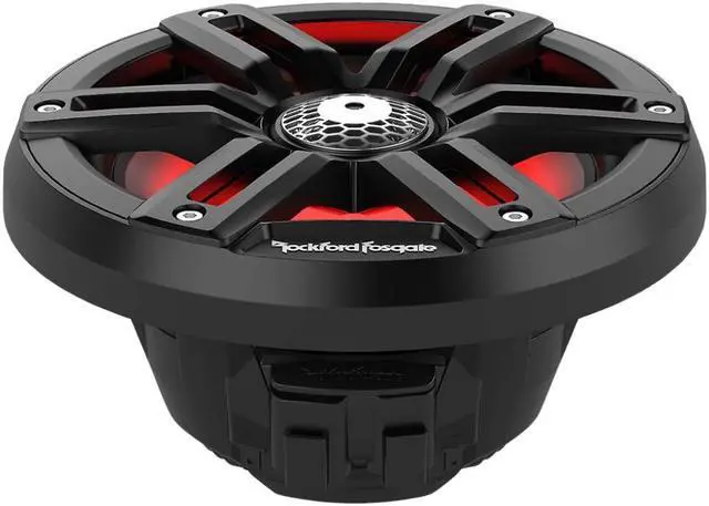 Alt view image 3 of 14 - Rockford Fosgate M2-65B M2 Series 6-1/2" Color-Optix Marine Speakers (Black)