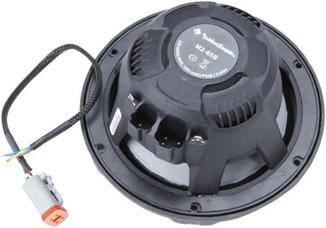 Alt view image 4 of 14 - Rockford Fosgate M2-65B M2 Series 6-1/2" Color-Optix Marine Speakers (Black)