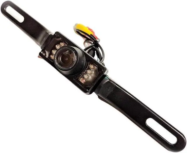 Alt view image 4 of 5 - Jensen CAR813 8" Single/Double DIN Multimedia Receiver w/ License Plate Camera