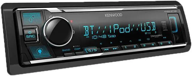 Alt view image 2 of 4 - Kenwood KMM-BT38 Digital Media Receiver (Does Not Play CDs) w/ Bluetooth