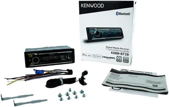 Alt view image 4 of 4 - Kenwood KMM-BT38 Digital Media Receiver (Does Not Play CDs) w/ Bluetooth
