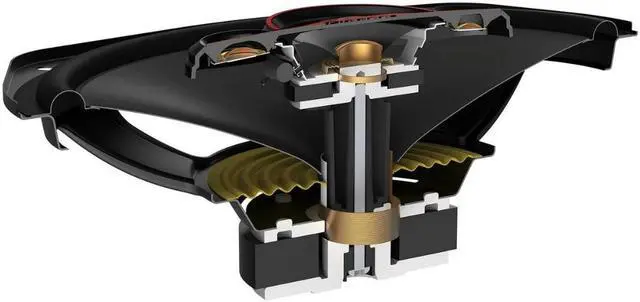 Alt view image 5 of 5 - Pioneer TS-901M 6"x9" 90 Watts RMS 4-Way Full Range Car Stereo Coaxial Speakers
