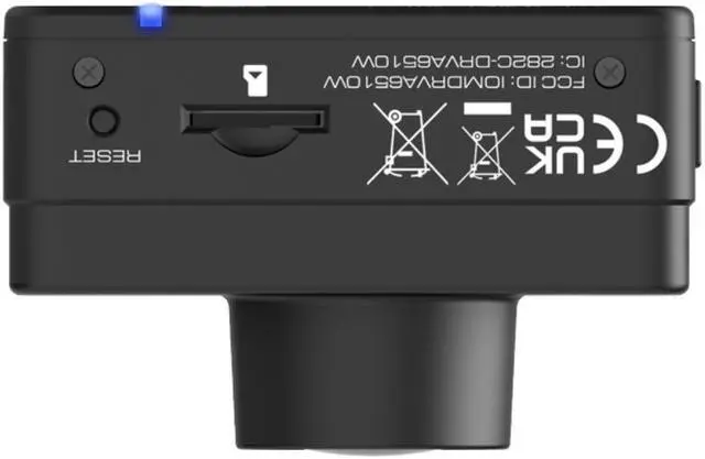 Alt view image 6 of 18 - Kenwood DRV-A610WDP GPS Integrated Dashboard Camera with Rear View Camera