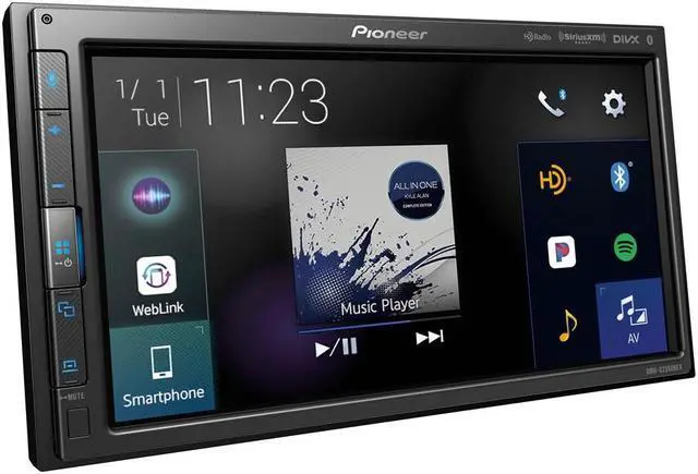Alt view image 4 of 5 - Pioneer DMH-C2550NEX 6.8" Modular Chassis Multimedia Receiver with Backup Bullet Camera