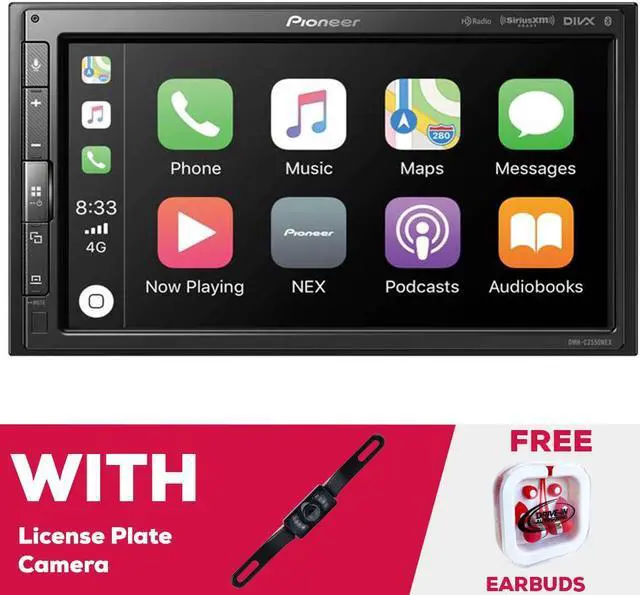 Main image of Pioneer DMH-C2550NEX 6.8" Modular Chassis Multimedia Receiver with License Plate Camera