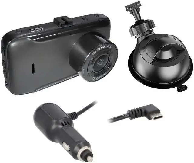 Main image of iBeam TE-DVR-30 Window Mounted Forward/Rear-Facing Standard 12V outlet 2K DVR
