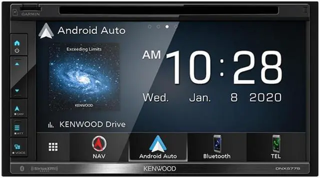 Alt view image 2 of 5 - Kenwood DNX577S 6.8" Navigation DVD Receiver & CMOS-240U Universal Backup Camera
