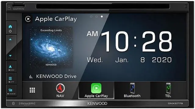 Alt view image 5 of 5 - Kenwood DNX577S 6.8" Navigation DVD Receiver & CMOS-240U Universal Backup Camera