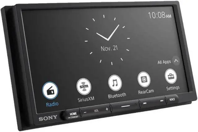 Alt view image 2 of 5 - Sony XAVAX3700 6.95" 2-DIN Digital Multimedia Receiver with CarPlay, Bluetooth
