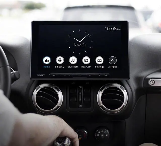 Alt view image 5 of 5 - Sony XAVAX8500 10.1" 1-DIN Digital Multimedia Receiver w/ CarPlay/Android Auto