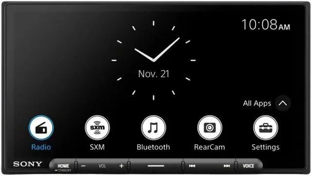 Alt view image 4 of 5 - Sony XAVAX6000 6.95" 1-DIN Digital Multimedia Receiver w/ CarPlay/Android Auto