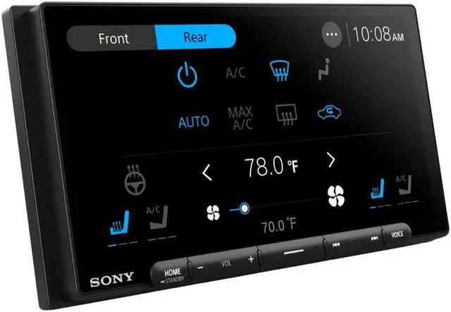 Alt view image 5 of 5 - Sony XAVAX6000 6.95" 1-DIN Digital Multimedia Receiver w/ CarPlay/Android Auto