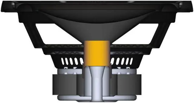 Alt view image 7 of 10 - Sony XS-W104GS 10" Subwoofer 4 Ohm SVC 350W RMS 1500W Peak GS Series Sub Audio