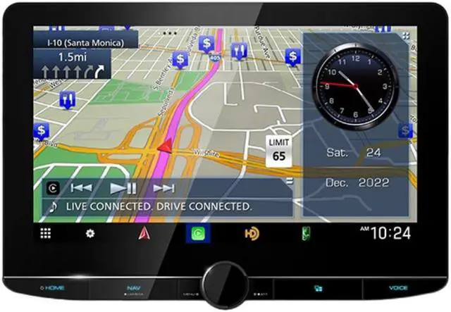 Alt view image 2 of 5 - Kenwood DNR1007XR 10.1" Navigation Receiver & CMOS-240U Universal Backup Camera