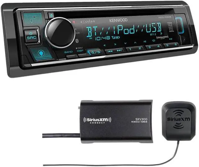 Main image of Kenwood eXcelon KDC-X305 Single DIN CD Receiver w/ Bluetooth & SiriusXM Tuner