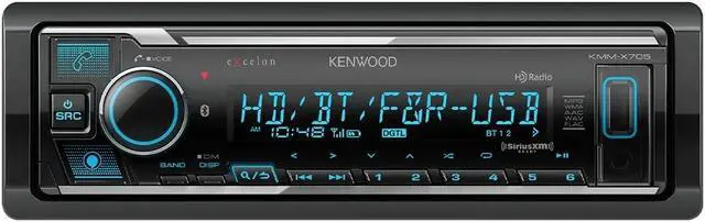 Alt view image 7 of 7 - Kenwood eXcelon KMMX705 Audio Receiver with Bluetooth And Alexa