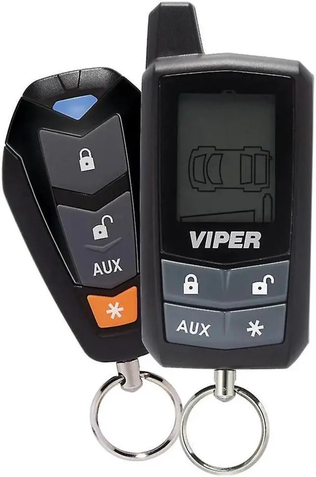 Alt view image 2 of 3 - Viper 3305V Responder Car security & keyless entry system with 2-way LCD remote