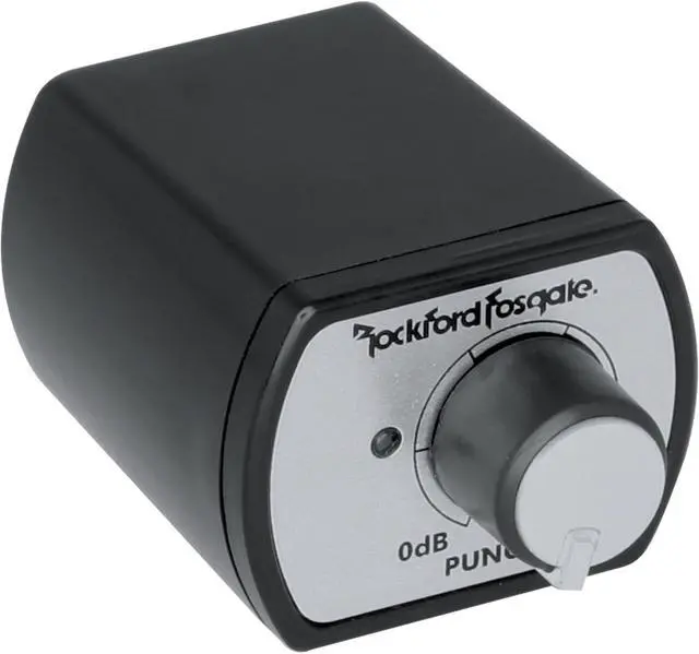Alt view image 7 of 7 - Rockford Fosgate PEQ Remote Punch EQ Bass Treble Knob