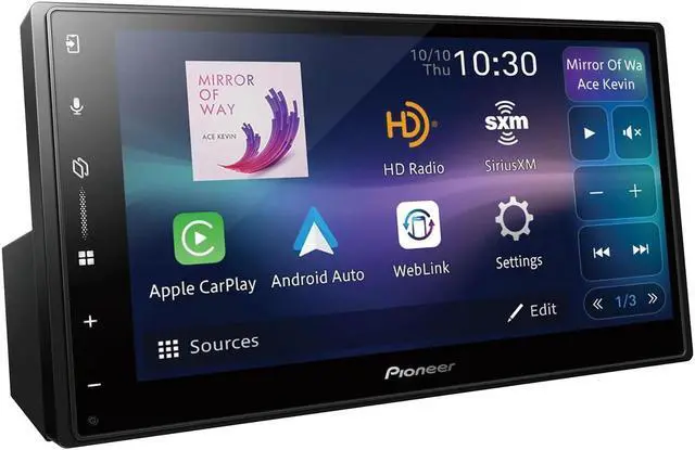 Alt view image 4 of 4 - Refurbished Pioneer DMH-2000NEX 6.8 Inch Digital Multimedia Receiver with Built-in Bluetooth