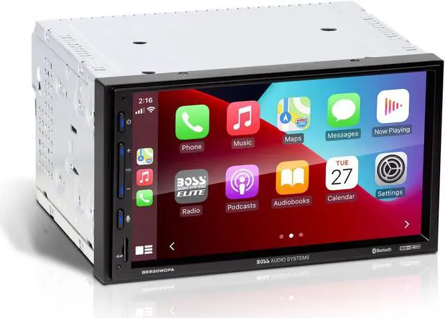 Alt view image 11 of 11 - BOSS Audio Elite BE920WCPA 7" Wireless Apple CarPlay/Android A. 2-DIN Car Stereo
