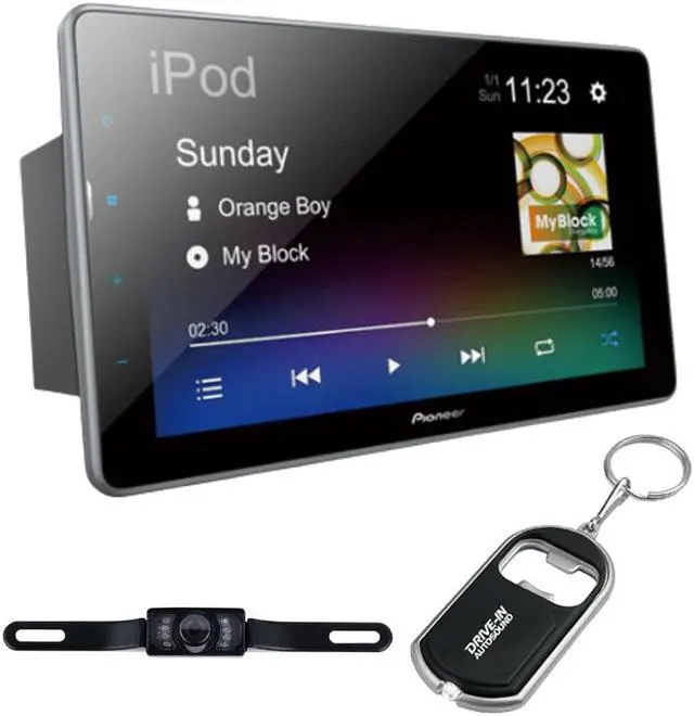 Main image of Pioneer DMH-T450EX 9" Media Receiver and Amazon Alexa with License Plate Camera