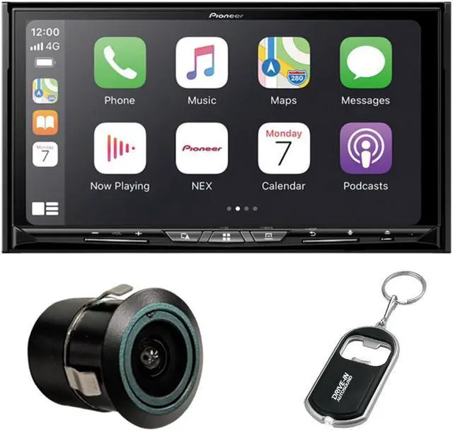Main image of Pioneer AVIC-W8600NEX 7" Multimedia DVD/Navigation Receiver with Bullet Camera