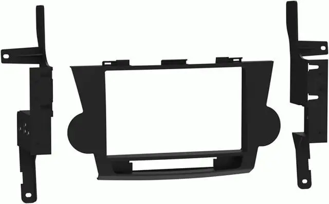 Alt view image 5 of 5 - Metra 108-TO3B Double DIN Dash kit For Toyota Highlander 2008 - 2012 Matte Black