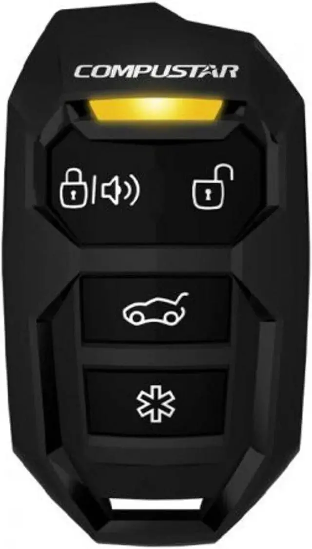 Alt view image 2 of 2 - Compustar 900R 1-Way 4-Button Remote Transmitter, 1000-1500 Feet Max Range