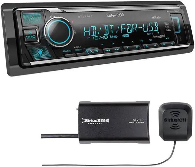 Main image of Kenwood KMM-X705 Digital Media Receiver (Does Not Play Discs) & SiriusXM Tuner