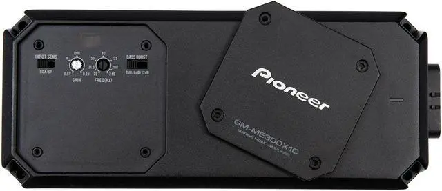 Alt view image 18 of 18 - Pioneer GM-ME300X1C 1-Channel Class-D Weatherproof IP67 Compact Marine Amplifier (Mono)