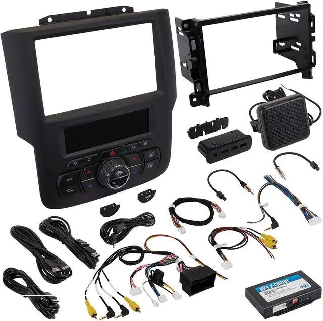 Alt view image 15 of 15 - RPK4-CH4101 Integrated Installation Kit w/Climate Controls 13 - 18 RAM Trucks