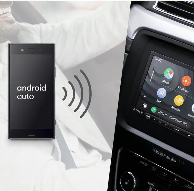 Main image of Sony XAVAX6000 6.95" 1-DIN Digital Multimedia Receiver w/ CarPlay/Android Auto