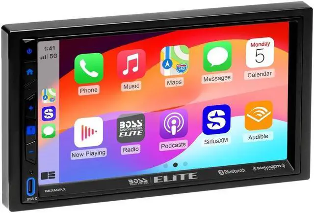 Main image of BOSS BE7ACP.X Double-DIN 7" Digital Multimedia Receiver and Carplay/Android Auto