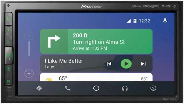 Alt view image 4 of 6 - Pioneer DMH-C2550NEX 6.8" Modular Chassis Multimedia Receiver with Bluetooth
