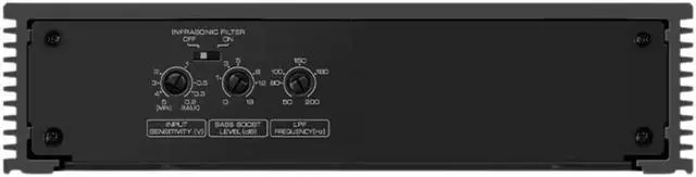 Alt view image 4 of 5 - Kenwood X503-1 Class D 500W RMS Mono Power Amplifier with Wired Remote Control