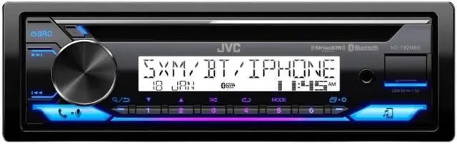 Alt view image 14 of 16 - JVC KD-T92MBS Marine/MotorSports CD Receiver