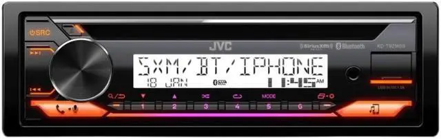 Alt view image 15 of 16 - JVC KD-T92MBS Marine/MotorSports CD Receiver