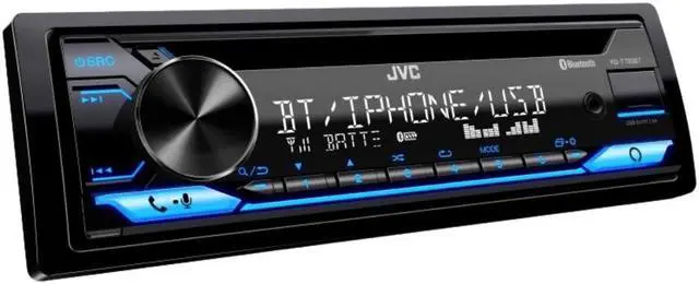 Alt view image 11 of 14 - JVC KD-X560BT 1-DIN Digital Media Receiver With Bluetooth, USB, 3" Display, & Coated PCB
