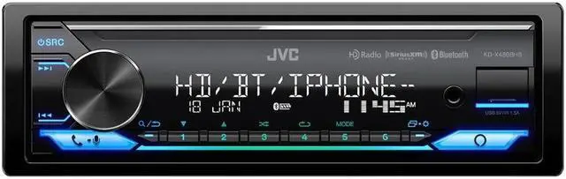 Alt view image 9 of 16 - JVC KD-X480BHS Digital Media Receiver