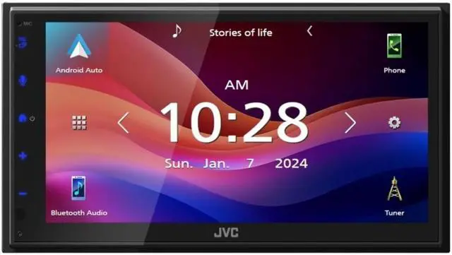 Main image of JVC KW-M595BT 6.8" Multimedia Receiver w/ CarPlay & Android Auto Compatibility