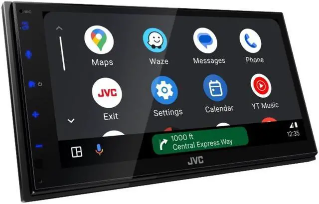 Alt view image 5 of 12 - JVC KW-M595BT 6.8" Multimedia Receiver w/ CarPlay & Android Auto Compatibility