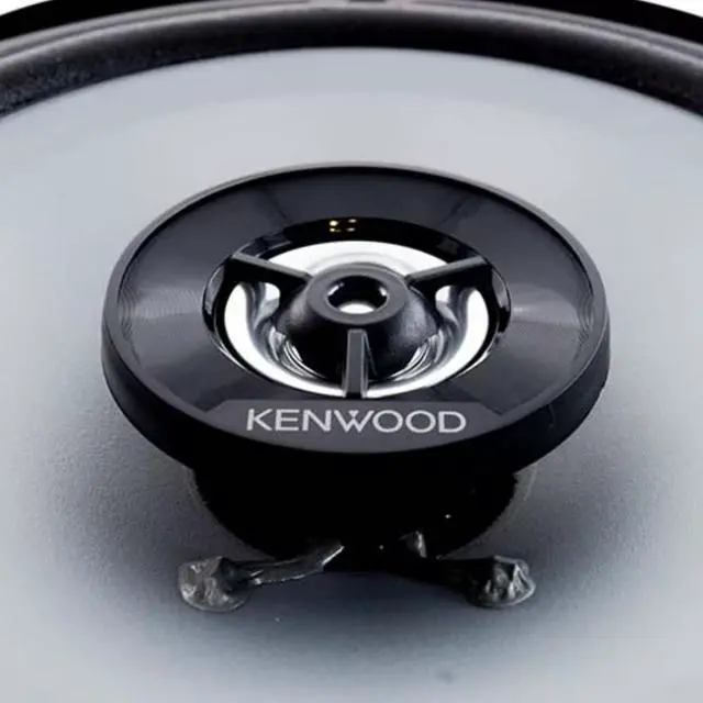 Alt view image 4 of 5 - Refurbished Kenwood KFC-1666S 6-1/2" 2-Way Coaxial Speakers, 30W RMS, Silver PP Woofer