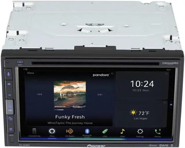 Alt view image 4 of 4 - Pioneer AVH-2500NEX Multimedia DVD Receiver