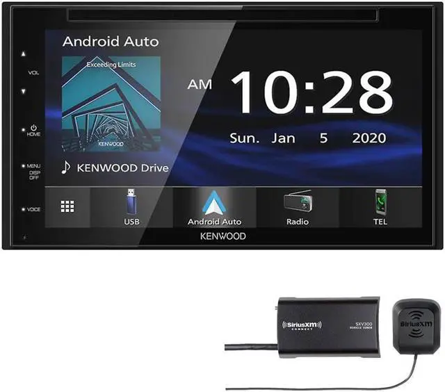 Main image of Kenwood DDX5707S 6.8 Inch DVD Receiver with SiriusXM SXV300V2 Vehicle Tuner