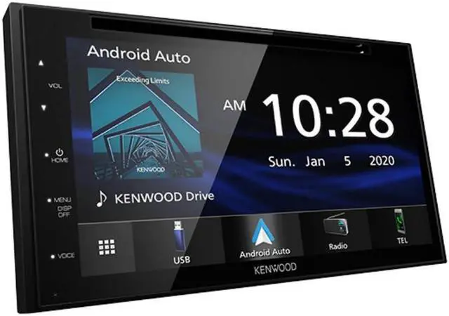 Alt view image 3 of 5 - Kenwood DDX5707S 6.8 Inch DVD Receiver with CMOS-240U Universal Backup Camera