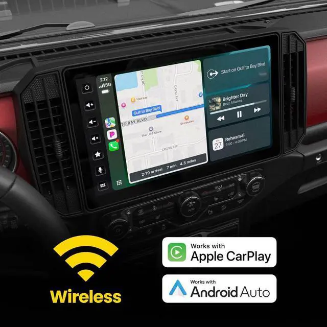 Alt view image 5 of 5 - Stinger SRX-JW18128 12.8" Multimedia Infotainment System for Jeep-Specific Model